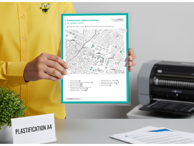 Impression et plastification A4