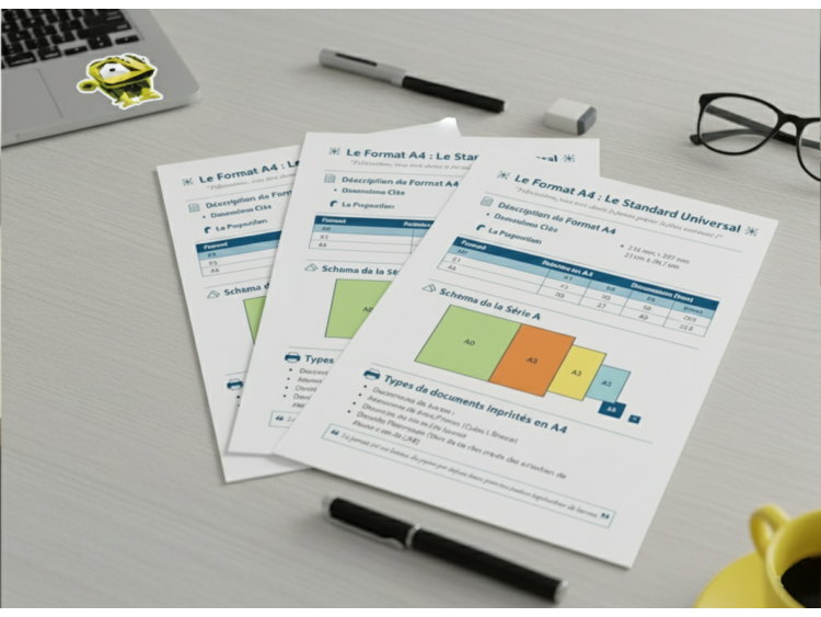 Impression simple A4