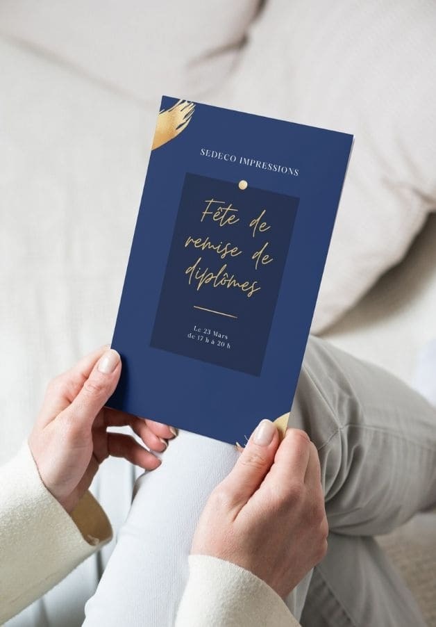 Impression de documents plastifi&eacute;s A5 par SEDECO IMPRESSION made in France